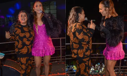 
				
					Preta Gil sobe em trio elétrico e canta com Ivete Sangalo em São Paulo; assista
				
				