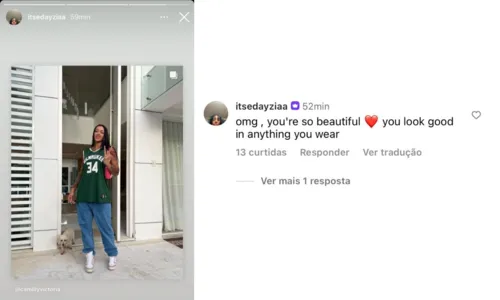 
				
					Suposta namorada da filha de Xanddy posta foto da cantora: 'Tão linda'
				
				