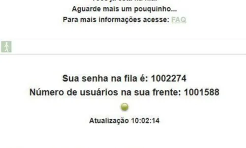 
				
					Um milhão de pessoas disputam ingressos para Taylor Swift em pré-venda
				
				