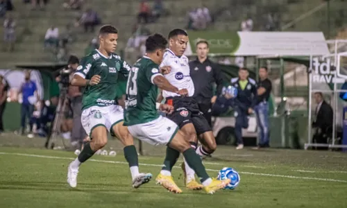 
				
					Vitória faz pior jogo na Série B em derrota para o Guarani
				
				