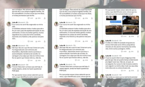 
				
					'Viúvo do Twitter' que emocionou web é exposto por amante; entenda
				
				