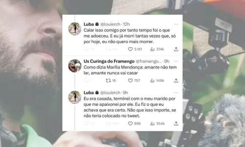 
				
					'Viúvo do Twitter' que emocionou web é exposto por amante; entenda
				
				