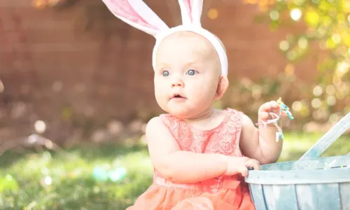 
				
					Páscoa do bebê: veja ideias para quem ainda não come chocolate
				
				