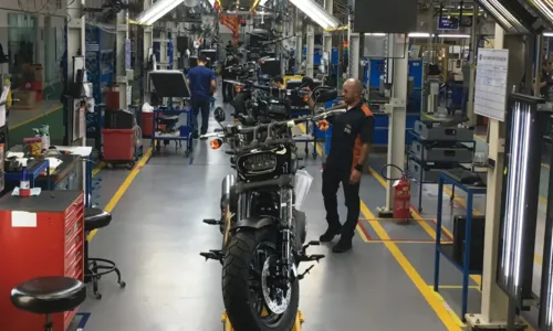 
				
					Produção de motocicletas apresenta alta de 21,4% no trimestre
				
				