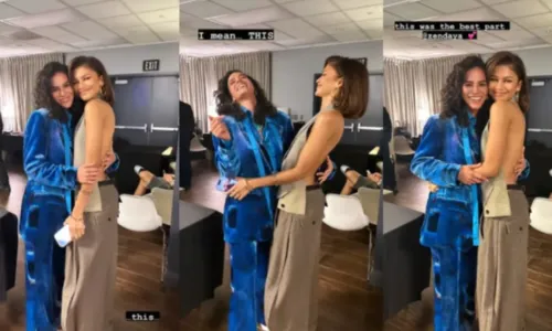 
				
					Bruna Marquezine posa com Zendaya: 'A melhor parte'
				
				