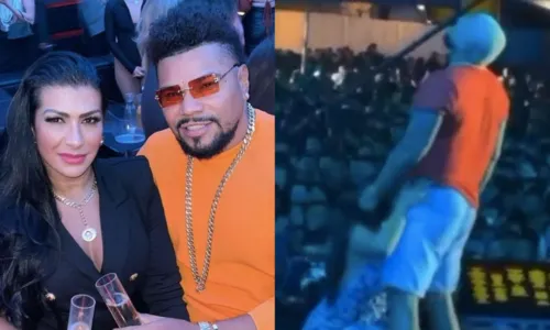 
				
					Naldo e Moranguinho são criticados após cena quente em show: ‘Apelação'
				
				