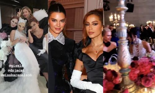 
				
					Anitta se diverte com Gisele Bündchen e Kim Kardashian no Met Gala
				
				