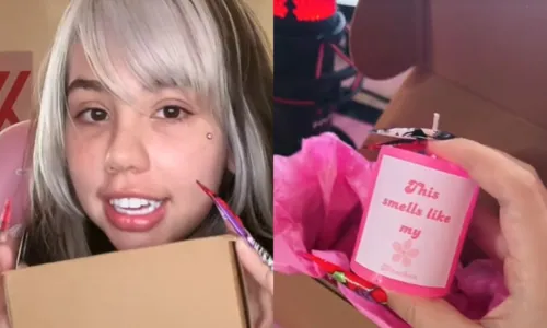 
				
					Influenciadora lança vela com cheiro da própria vagina: 'Minha flor'
				
				