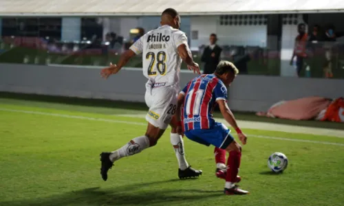 
				
					Copa do Brasil: Bahia empata com Santos em 0 a 0
				
				