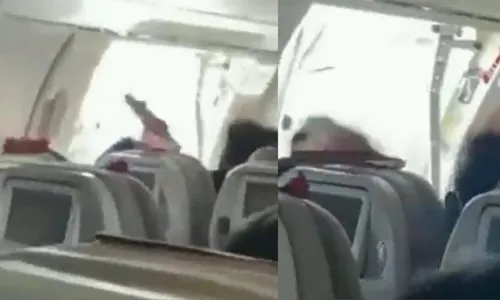 
				
					VÍDEO: Porta de avião é aberta por passageiro durante voo
				
				