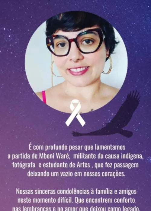 
				
					Morre Mbeni Waré, ativista e filha do líder indígena Ailton Krenak
				
				