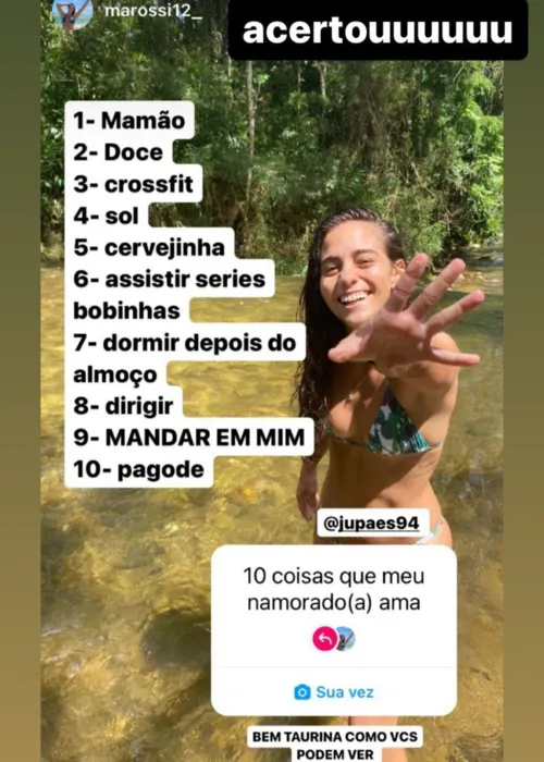 
				
					Namorada de Juliana Paes entrega manias da amada: ‘Mandar em mim’
				
				