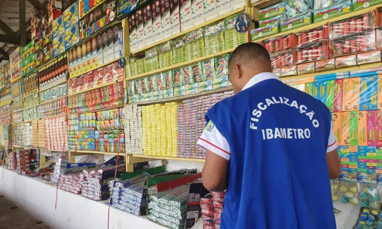 Polícia Civil fiscaliza pontos de vendas de fogos na Bahia