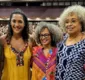 
                  Com Angela Davis, ministra Anielle Franco participa de congresso na BA