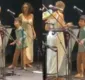 
                  Filhos de Bela Gil protagonizam momento fofura em show da família