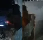 
                  Viatura da Polícia Militar invade terreno e derruba muro em Paripe