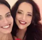 
                  Ana Carolina e ex-namorada Letícia Lima curtem show no RJ