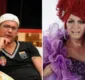 
                  Ex-BBB Dicésar entra em reality da Record vestido de drag queen