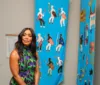 Atriz Angela Bassett visita Museu Nacional da Cultura Afro-Brasileira