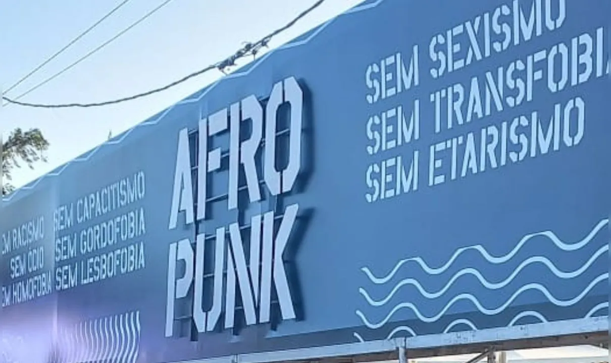 Palco do Afropunk Bahia