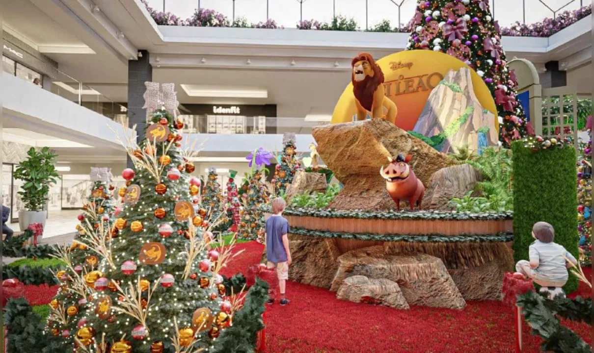 Natal Mágico do Shopping Paralela traz os clássicos da Disney
