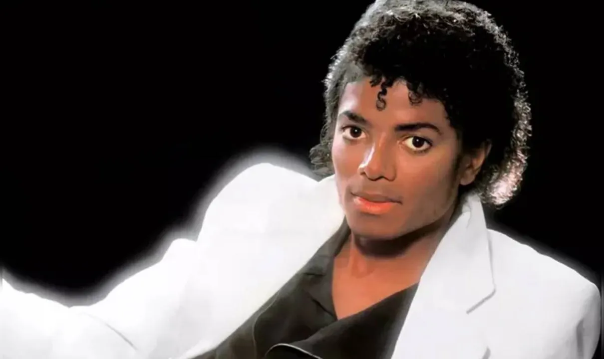 Michael Jackson na capa de "Thriller", álbum lançado em 1982 que ganhará documentário comemorativo