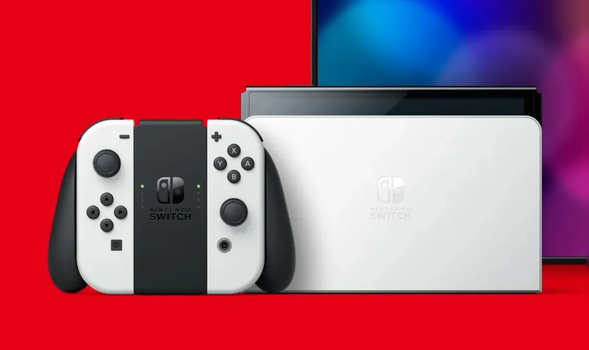 Nintendo Switch Oled possui tela melhorada