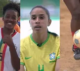 'Nunca imaginei viver do futebol', diz Rafaelle, capitã da Seleção