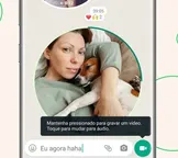 WhatsApp libera função para envio de mensagens de vídeo instantâneas