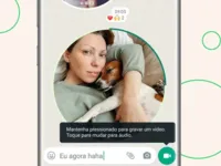 WhatsApp libera função para envio de mensagens de vídeo instantâneas
