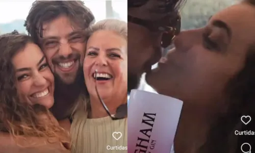 
				
					Após engravidar affair, Rafael Cardoso reata com ex e surge aos beijos
				
				