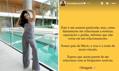 
				
					Bruna Biancardi anuncia fim do relacionamento com Neymar Jr
				
				
