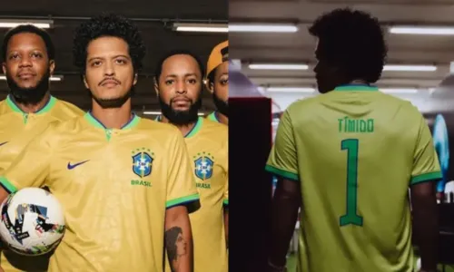 
				
					Bruno Mars movimenta redes sociais ao vestir camisa do Brasil
				
				