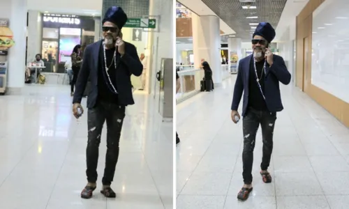 
				
					Caetano Veloso e Carlinhos Brown são flagrados em aeroporto no RJ
				
				