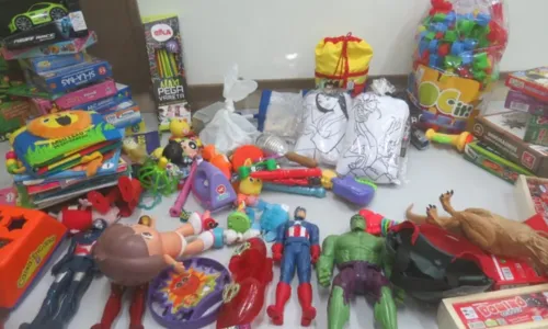 
				
					Campanha arrecada brinquedos para crianças de Salvador
				
				