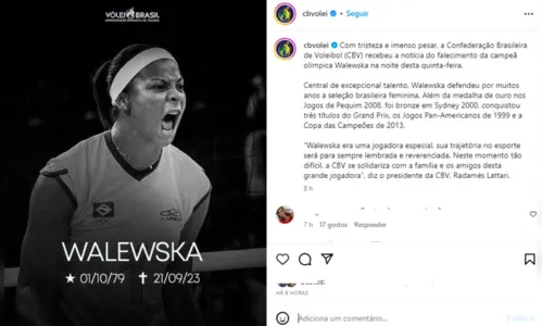 Quem foi Walewska Oliveira, campeã olímpica do vôlei que morreu aos 43