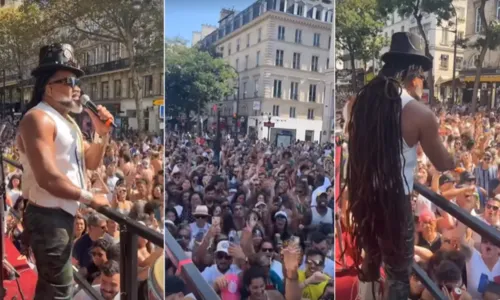
				
					Carnaval em Paris? Carlinhos Brown puxa trio na capital da França
				
				