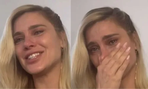 
		Carolina Dieckmann chora com declaração de Preta Gil: 'Amor da vida'