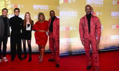 
				
					Celebridades marcam presença em festa de lançamento de série 'Impuros'
				
				