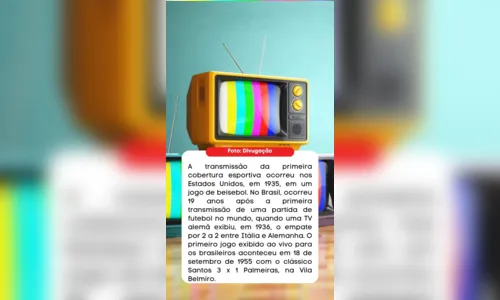 
		Confira cinco curiosidades sobre a TV