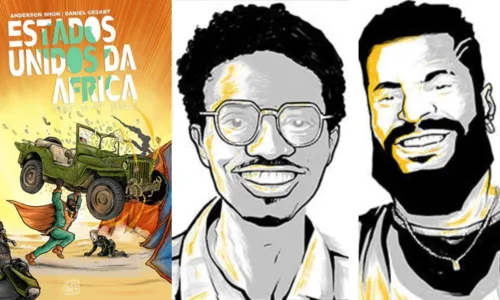 
				
					Conheça 'Estados Unidos da África': HQ escrita por baianos que virou um sucesso antes do lançamento
				
				