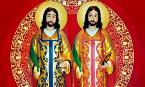 
				
					Conheça a história dos santos gêmeos São Cosme e Damião
				
				