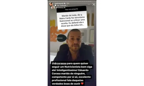 
				
					Daniel Cady rebate Maíra Cardi: 'Prefiro ter fama por ser marido de Ivete'
				
				