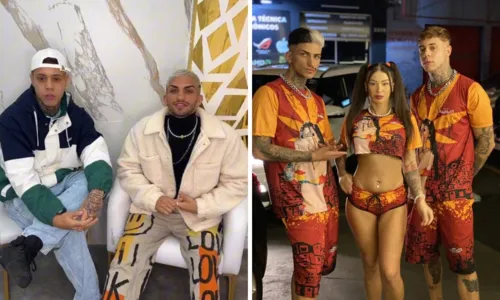 
				
					Dupla de dançarinos acusam MC Pipokinha de assédio e saem da equipe da cantora: 'Falsa'
				
				