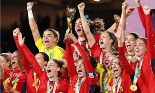 Espanha bate a Inglaterra e é campeã pela 1ª vez da Copa do Mundo Feminina