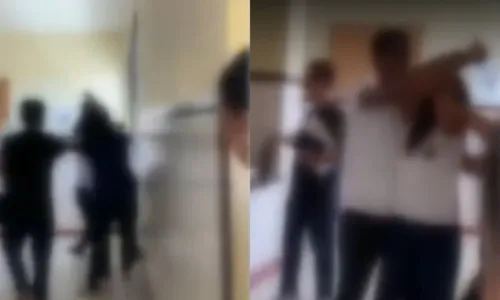 
				
					Estudante fica ferido com corte de estilete após tentar separar briga
				
				