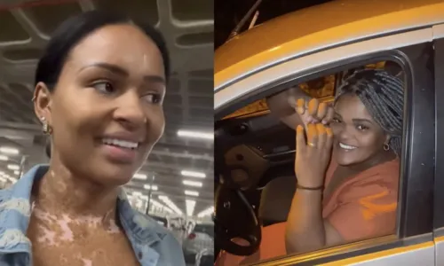 
				
					Ex-BBB Natália Deodato emociona ao dar carro para mãe: 'Muito feliz'
				
				
