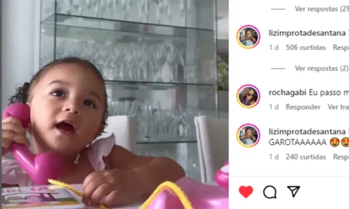 
				
					Filha de Lore Improta fecha 'publis' para mãe e vídeo viraliza na web
				
				