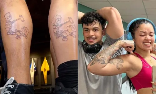 
				
					Filha de Xanddy e Carla Perez se declara para irmão após tatuagem
				
				