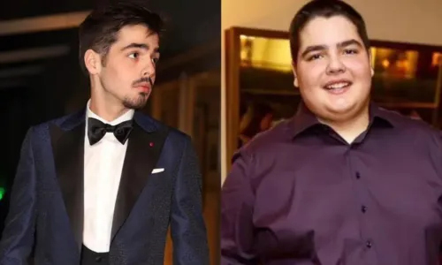 
				
					Filho de Faustão surpreende ao mostrar antes e depois de perder 75 kg
				
				